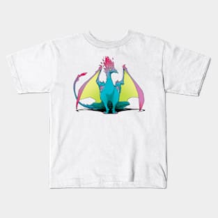 Crystal Dragon Kids T-Shirt